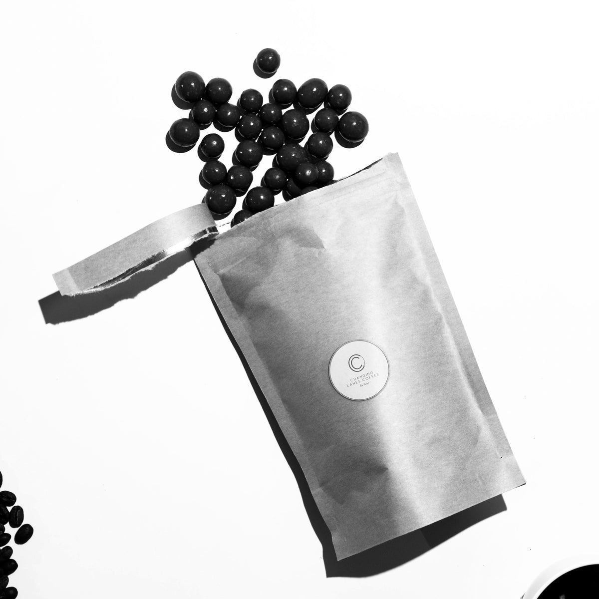 On Point Premium Milk Chocolate Coffee Beans by Changing Lanes Coffee